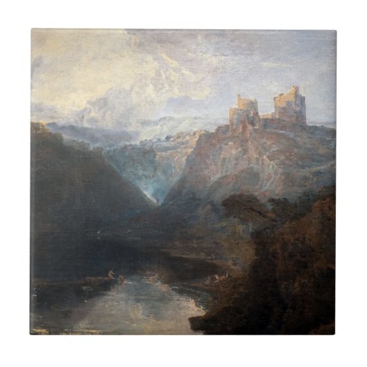 Carreau William Turner - Château de Kilgarren, Pembrokeshi (Devant)