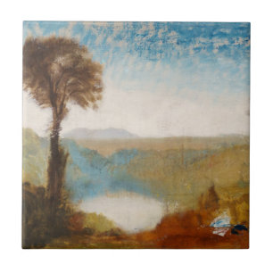 Carreau William Turner - Lac de Nemi