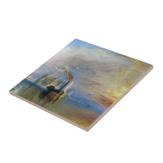 Carreau William Turner - Le Temeraire de combat (Côté)