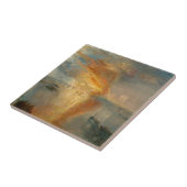 Carreau William Turner - L'incendie du Parlement (Côté)
