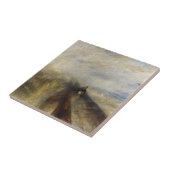Carreau William Turner - Pluie, vapeur et vitesse (Côté)