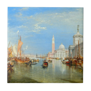 Carreau William Turner - Venise, le Dogana et San Giorgio