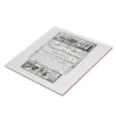 Carreau William Woodward, Nightman, Carman et cheminée Swe (Côté)