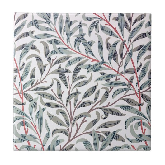 Carreau Willow Motif, William Morris (Devant)