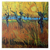 Carreau Willows at Sunset (F572) Van Gogh Fine Art (Devant)