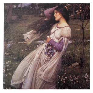Carreau Windflowers-par John William Waterhouse, 1902