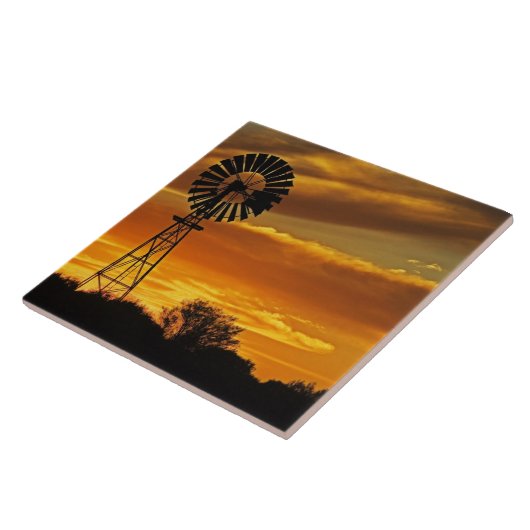 Carreau Windmill and Sunset, William Creek, Oodnadatta (Côté)