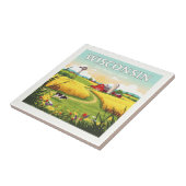 Carreau Wisconsin vintage (Côté)