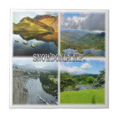 Carreau WLS008 Parc national de SNOWDONIA, Europe, Réfrigé (Devant)