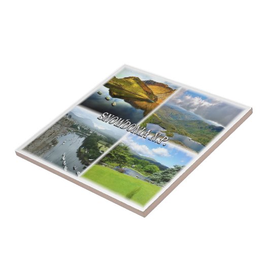 Carreau WLS008 Parc national de SNOWDONIA, Europe, Réfrigé (Côté)