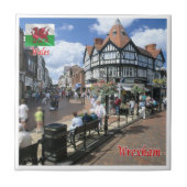 Carreau WLS009 WREXHAM, Pays de Galles, (Devant)