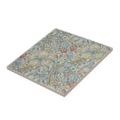 Carreau Wm Morris Arts & Artisanat Golden Lily Repro Tile (Côté)