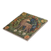 Carreau Wolf dans la forêt Art nouveau (Côté)