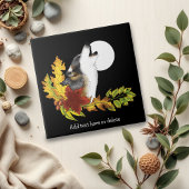 Carreau Wolf Howling Moon