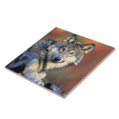 Carreau Wolf Portrait (Côté)