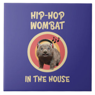 Carreau Wombat Hip-hop Drôle dans la Maison