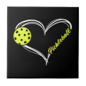 Carreau Womens Love Pickleball - mignon match de picklebal (Devant)