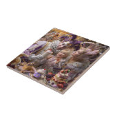 Carreau "Wooden Memory Box: Carousel of Sweets and Love in (Côté)