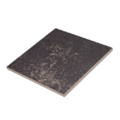 Carreau Worn Black Leather (Côté)