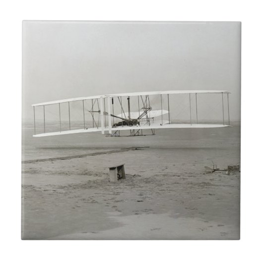 Carreau Wright Brothers Flyer First Plane Flight Aviation (Devant)
