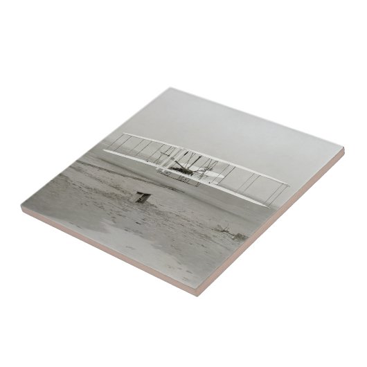 Carreau Wright Brothers Flyer First Plane Flight Aviation (Côté)