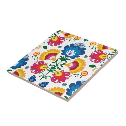 Carreau Wycinanki (Côté)