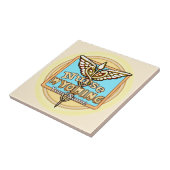 Carreau Wyoming Nurse Caduceus Tile (Côté)