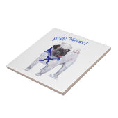 Carreau Xian de Pug Sailor (Côté)