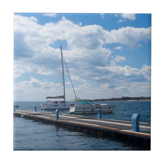 Carreau Yachts à l'amarrage (Devant)