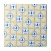 Carreau Yellow and Blue Tile  (Devant)