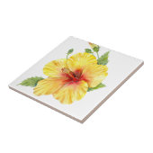 Carreau Yellow Hibiscus Botanical (Côté)