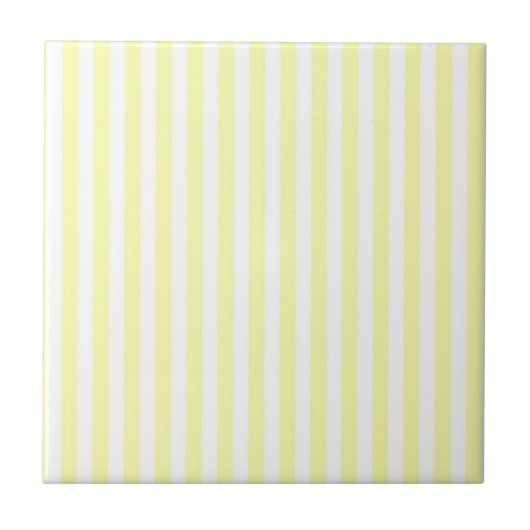 Carreau Yellow Stripes Pattern Minimal Modern Summer (Devant)