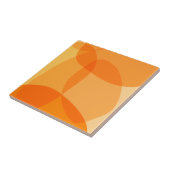 Carreau Yellow Sunshine Formes organiques Design d'art Abs (Côté)