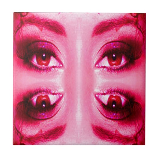 Carreau Yeux rouges (Devant)