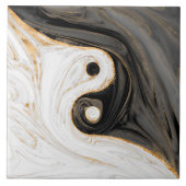 Carreau Yin Yang Liquid Marble (Devant)