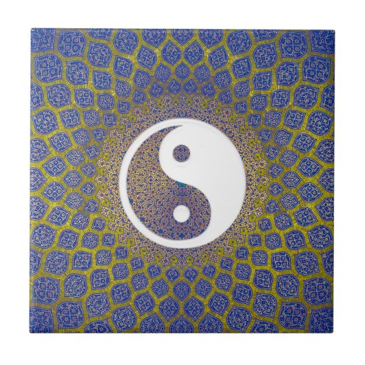 Carreau Yin Yang Mandala (Devant)
