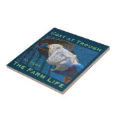 CARREAU YNOTME VAN GOGHISH GOAT AT TROUGH2 (Côté)