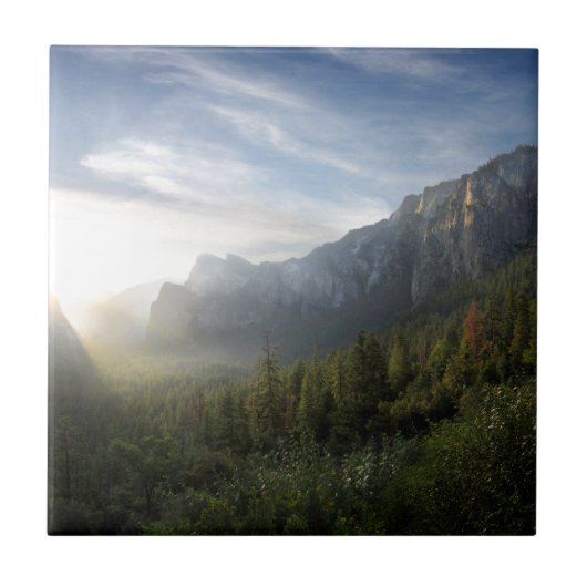 Carreau Yosemite Valley Sunrise de Point Inspiration (Devant)