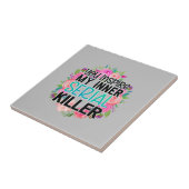 Carreau You inspire my inner serial killer (Côté)