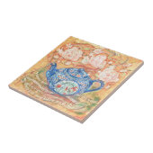 Carreau Yume Pot: Teatime Rhapsody Throw Pillow (Côté)
