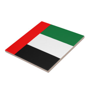 Carreau zAE001 DRAPEAU ÉMIRATS ARABES UNIS EAU