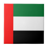 Carreau zAE001 ÉMIRATS ARABES UNIS DRAPEAU EAU (Devant)