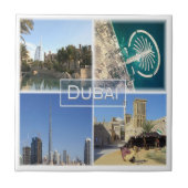 Carreau zAE005 DUBAI, Émirats arabes unis, (Devant)