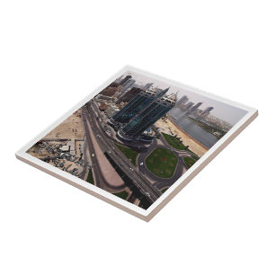 Carreau zAE015 SHARJAH, SKYLINE, EAU,