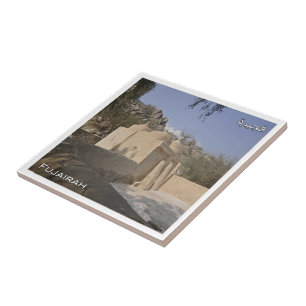 Carreau zAE029 Mosquée FUJAIRAH AL BADIYAH, Émirats arabes