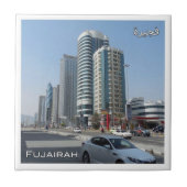 Carreau zAE030 Bâtiments FUJAIRAH, EAU, Moyen-Orient, (Devant)