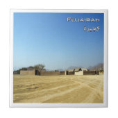 Carreau zAE032 village patrimonial de FUJAIRAH, EAU Asie (Devant)