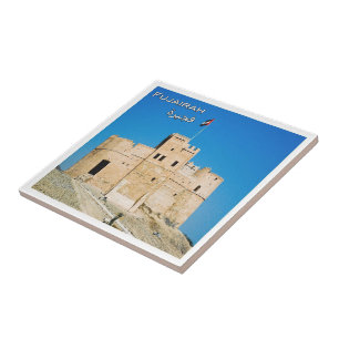 Carreau zAE034 Fort FUJAIRAH, Émirats arabes unis,