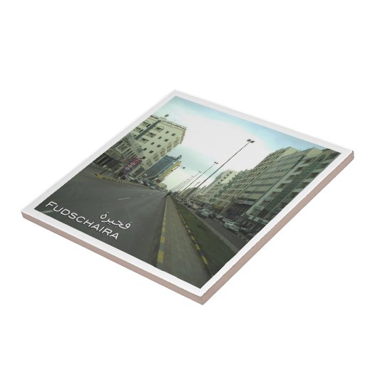 Carreau zAE037 FUDSCHAIRA, Émirats arabes unis, Émirats ar (Côté)