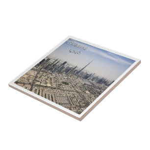 Carreau zAE040 DUBAI skyline, EAU, Asie,